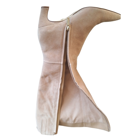 Elegant Light Tan Knee-High Boots Sam Edelman Size 9M - Picture 2 of 13